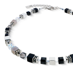 Колье Coeur de Lion Black-Silver 3039/10-1317