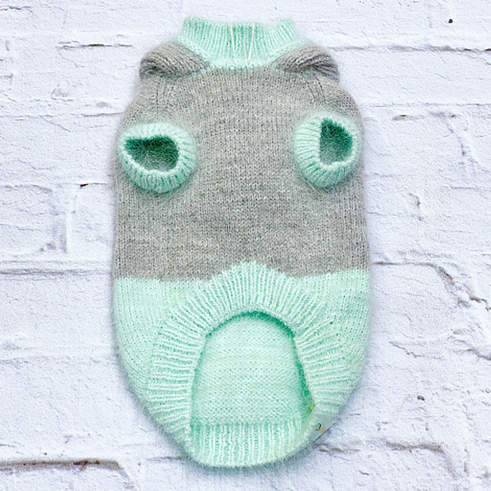 1943 DB Свитер "Duo Color" с пумпоном