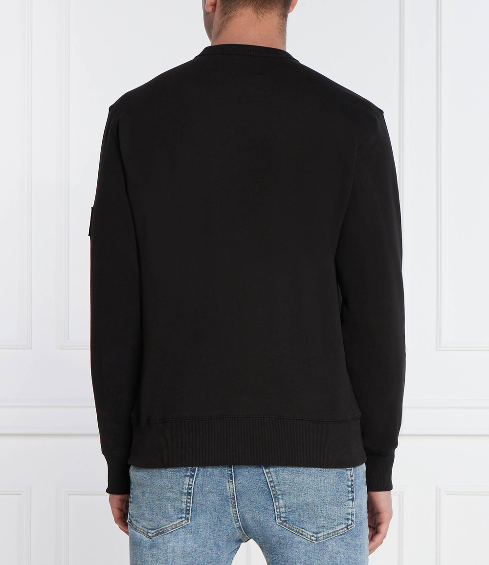 Худи BADGE CALVIN KLEIN JEANS - черный(J30J323426)