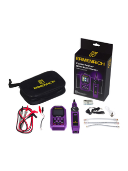 Кабельный тестер с мультиметром Ermenrich Ping SM75