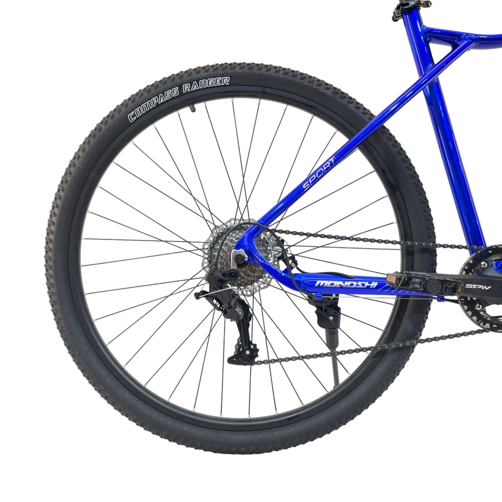 Велосипед MDS 29" 8скор (L-Twoo A3, алюминиевая рама, алюм. вилка с блок., алюм.педали) Синий (GT-08