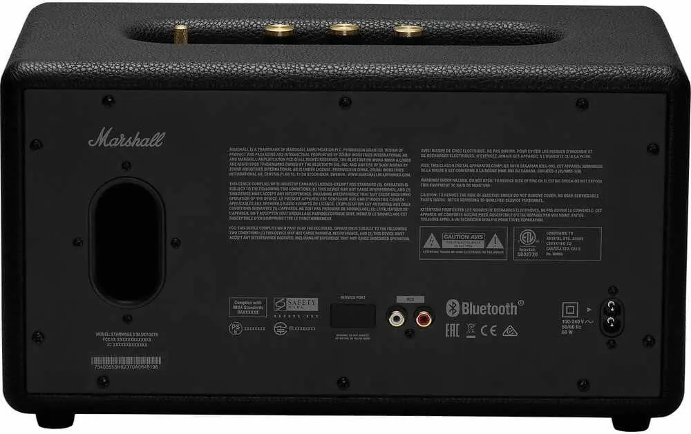 Портативная акустика Marshall Stanmore 2, чёрный (Black)