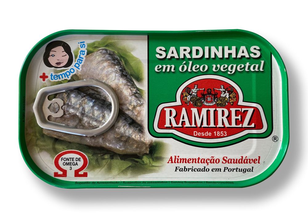 Сардины Ramirez в растительном масле 125 г