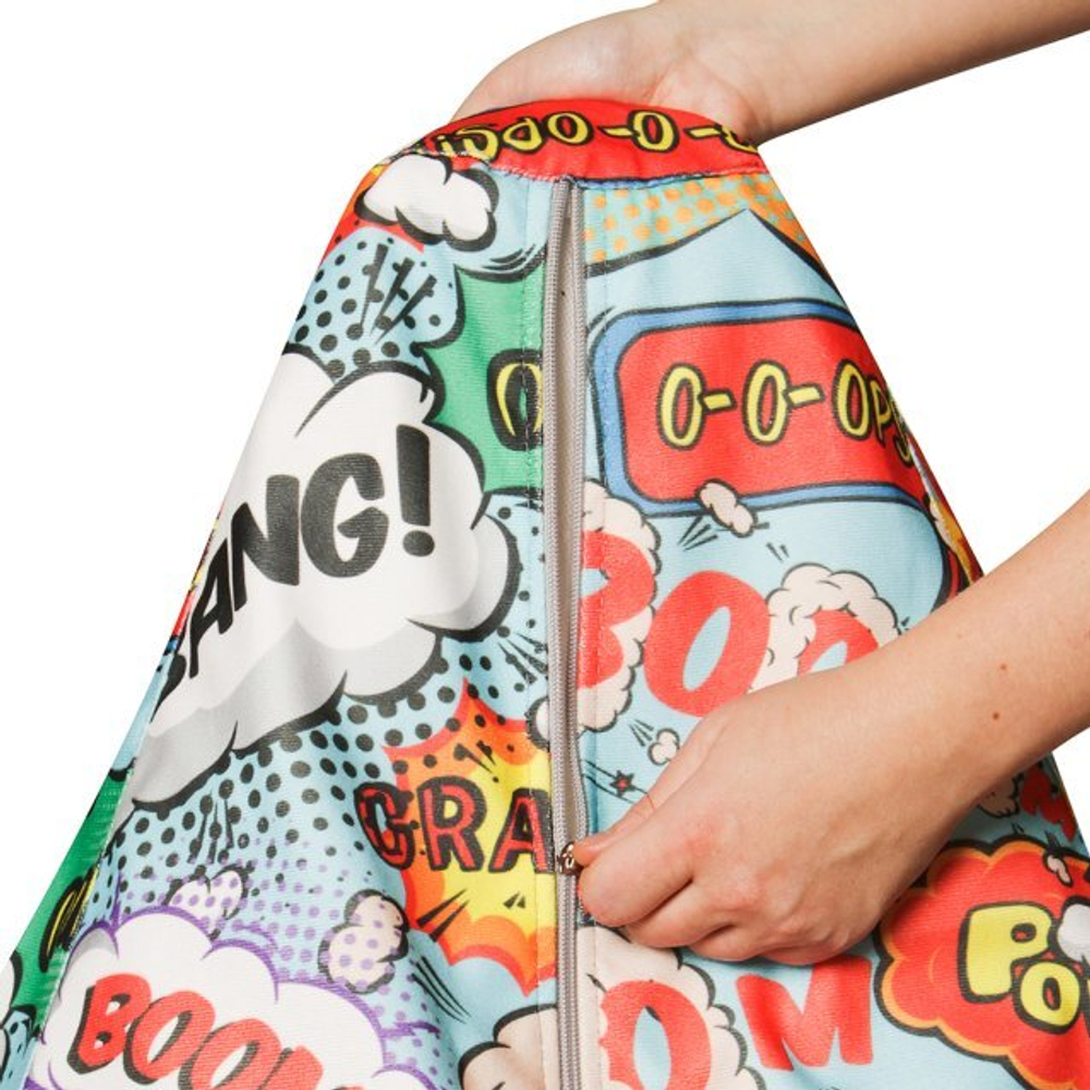 Кресло -мешок XL велюр арт.5027621, разноцветный (Bang)