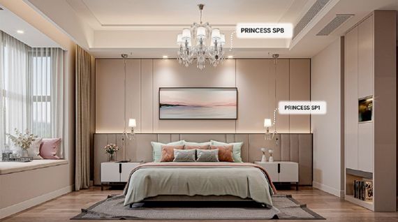 Подвесной светильник Crystal Lux Princess SP1