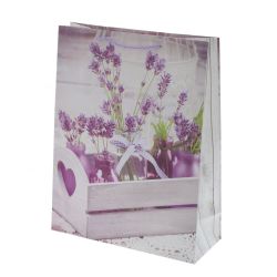 GAEM Пакет подарочный (бумага, плотность 210г/м2, блок микс 12шт), L31 W12 H40 см, 4в.