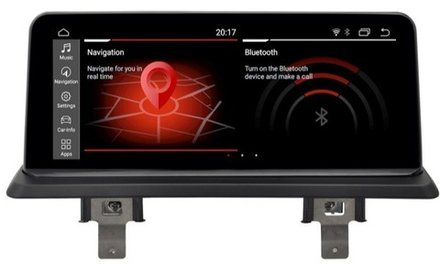 Магнитола для BMW 1-серии E81, E82, E87 2006-2012 (без заводского экрана) - Radiola RDL-6251 монитор 10.25" на Android 13, 8Гб+128Гб, CarPlay, 4G SIM-слот (джойстик в комплекте)