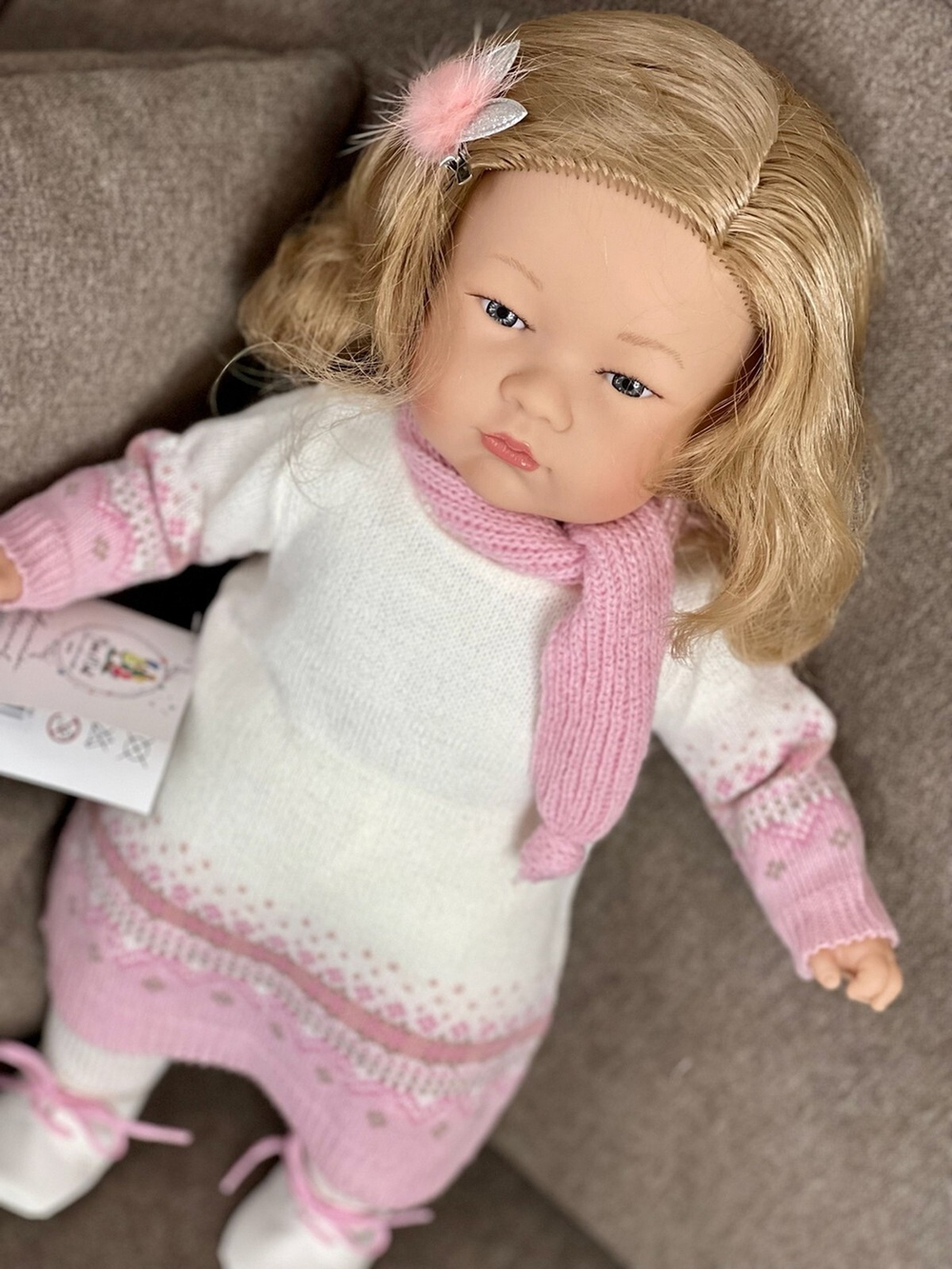 Кукла Nines 45см TAI мягконабивная в пакете (N2510K)