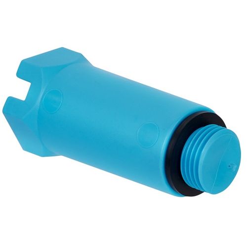 Заглушка установочная Hoobs 1/2" синяя с прокладкой EPDM (HB-RPEZS-000012)