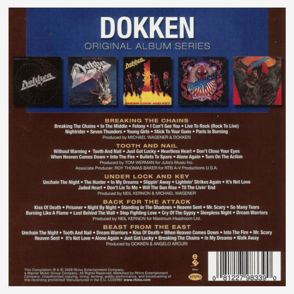 Dokken / Original Album Series (5CD)