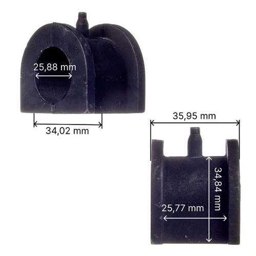 Втулка стабилизатора переднего Avantech ABH0516