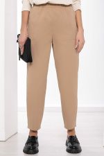 Брюки-бананы "Больше чем стиль" (беж) Б8433 LT Collection (Акция)