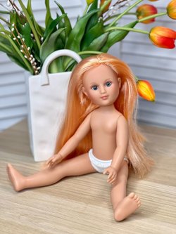 Кукла Nines виниловая 34см Leslie без одежды (1440W5)