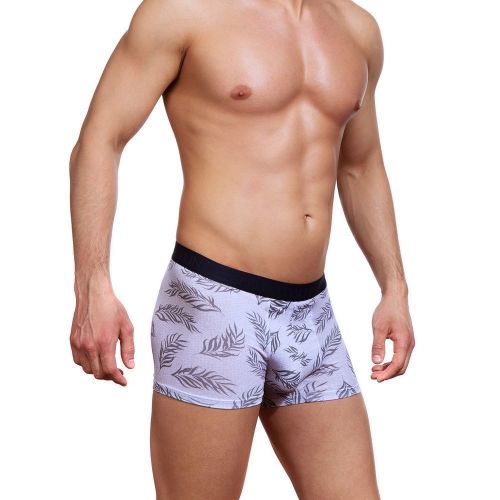 Мужские трусы боксеры серые  с принтом Sergio Dallini SG2310-1