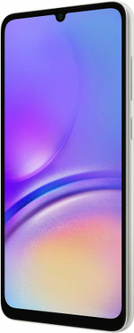 Смартфон Samsung Galaxy A05, 6GB RAM, 128GB ROM, Android 13, IPS 6.7", Серебристый