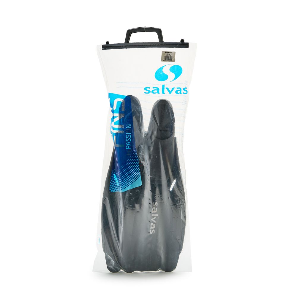 Ласты для плавания SALVAS Advance Fin BA18942NNSTS, размер 42-43, чёрные