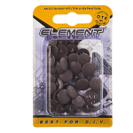 ЗАГЛУШКИ НА ШУРУП ELEMENT ДУБ №2 40ШТ 29314