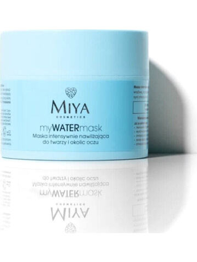 Miya Miya, myWATERmask Maska intensywnie nawilżająca do twarzy i okolic oczu, 50 ml