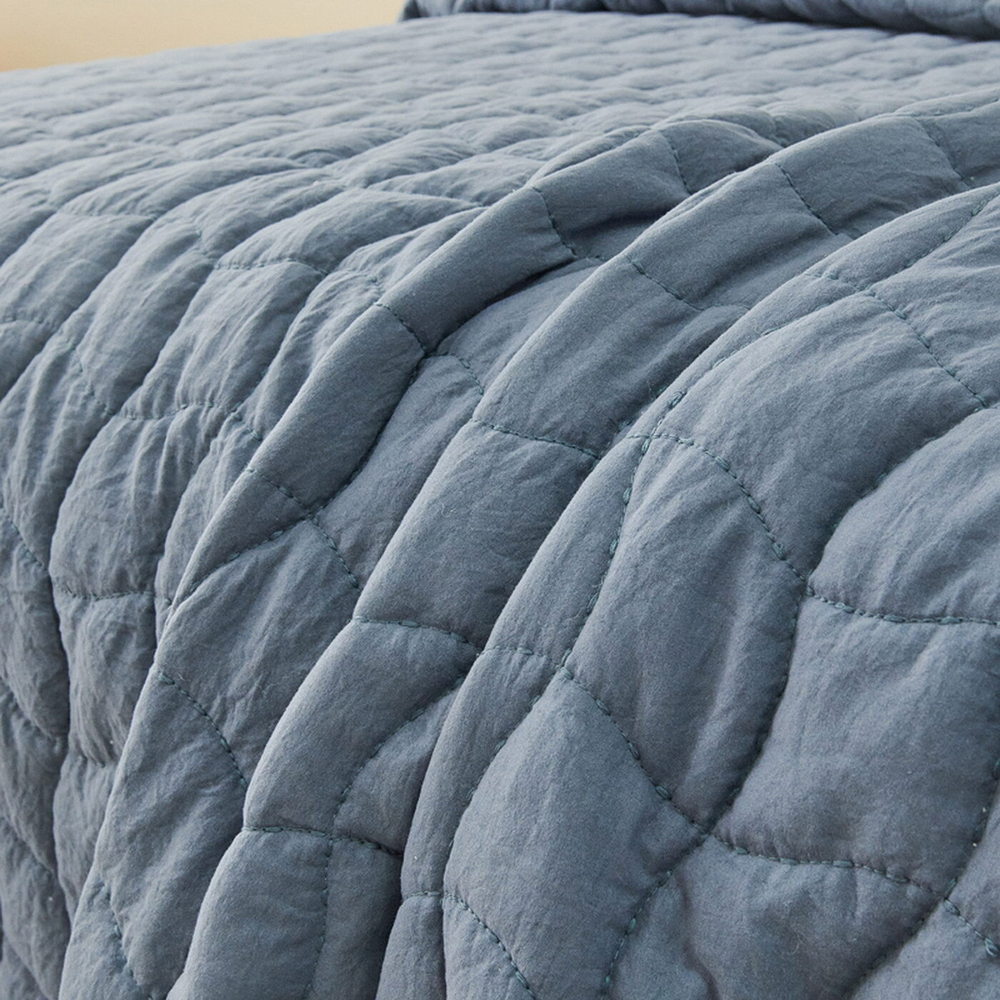 Покрывало 230x250 Sofi De MarkO Минелла серо-голубой