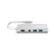 Satechi Aluminum USB-C Multimedia Adapter Silver