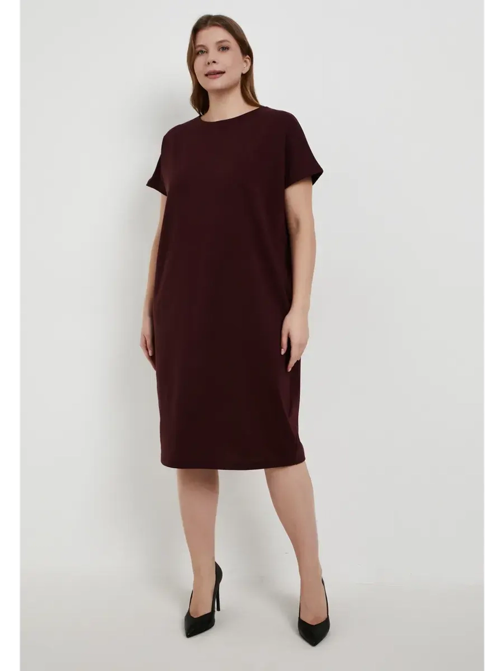 Платье прямое базовое