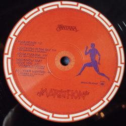 Винтажная виниловая пластинка LP Santana Marathon (EU 2018)