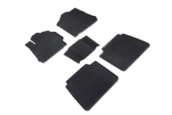 Резиновые коврики Сетка для Toyota Camry VII (XV50) (правый руль) 2012-2017 Seintex.96853