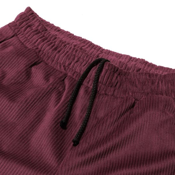 Брюки вельветовые #6 бордовые - фото 18