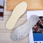 Стельки для обуви, шерсть с фольгированным основанием, обрезные рр.35-45, NNST9