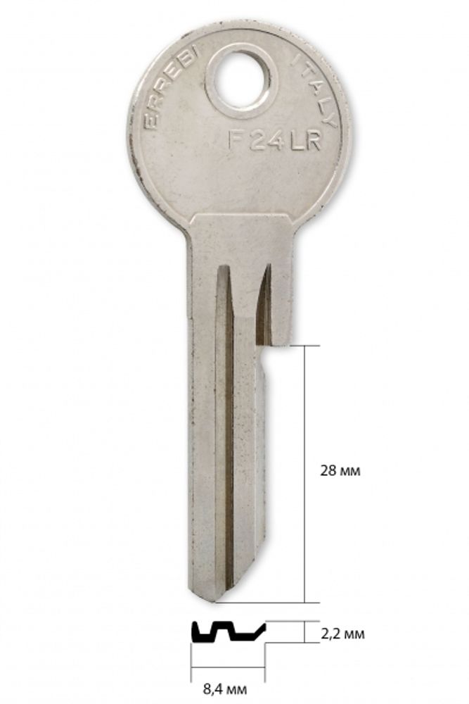 Заготовка английского ключа 13371 F27RL FB-16 FB18RX FAA84L