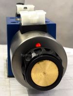 4WRE10E25-2X/G24K4/V - Пропорциональный распределитель с обратной связью по положению золотника без встроенной электроники Ду10, номинальный расход 25 л/мин, схема E