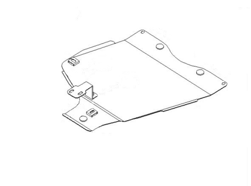 Защита ALFeco рк для Road Partner 2008-2011, V-все (сталь 2 мм) арт.ALF3205st