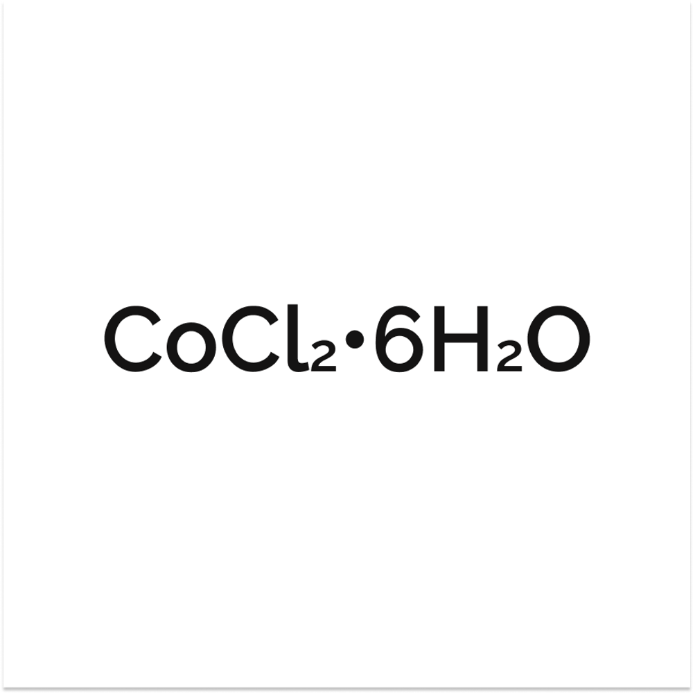кобальт (II) хлористый 6-водный формула