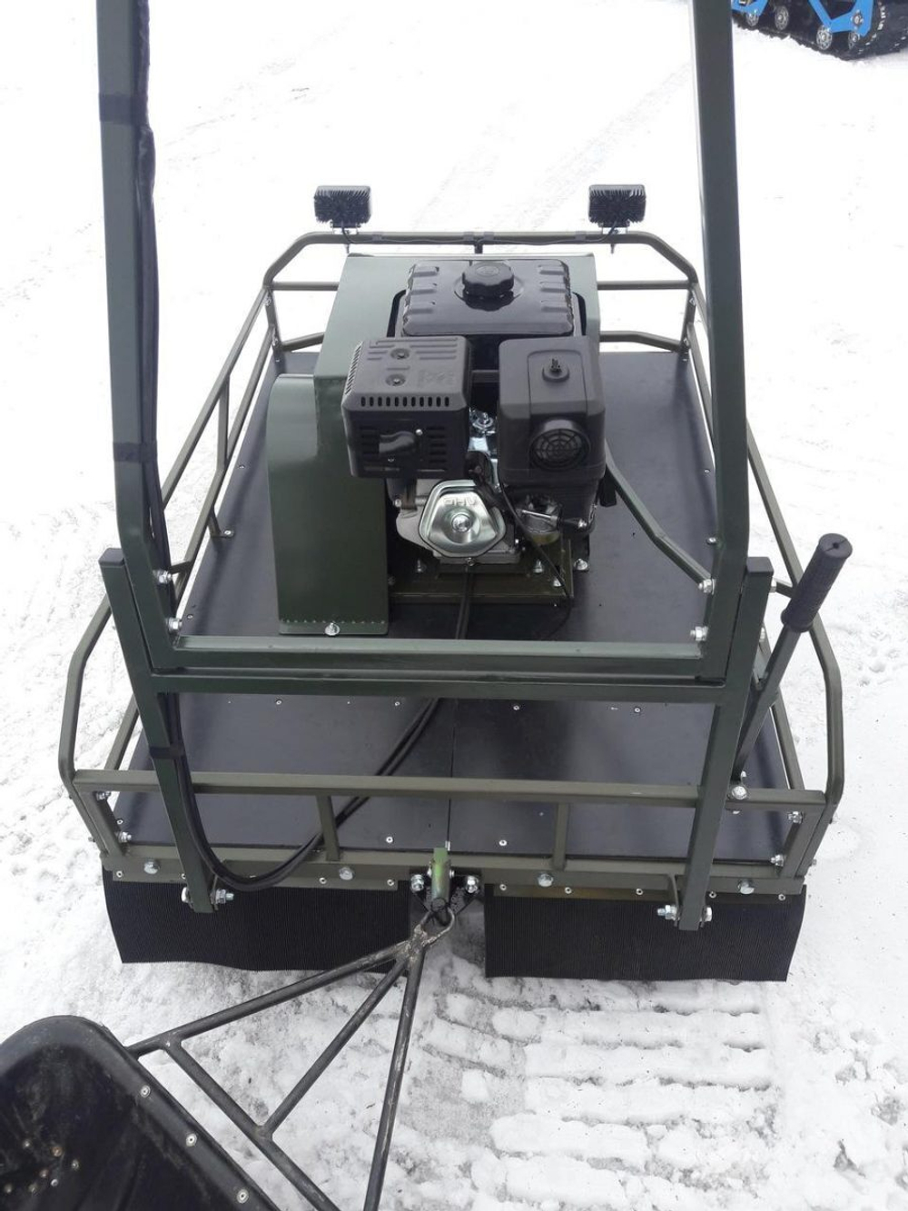 Мотобуксировщик POMOR М-600/650 К15