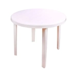 Стол круглый (900х750) (белый)