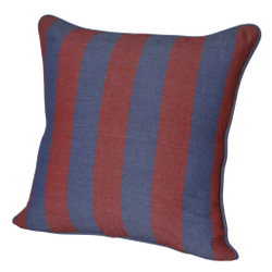 Подушка декоративная 45x45 Casual Avenue Rhode Island Stripe сине-красная