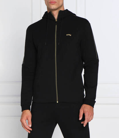 Худи saggy 2 BOSS GREEN - черный(50477132)