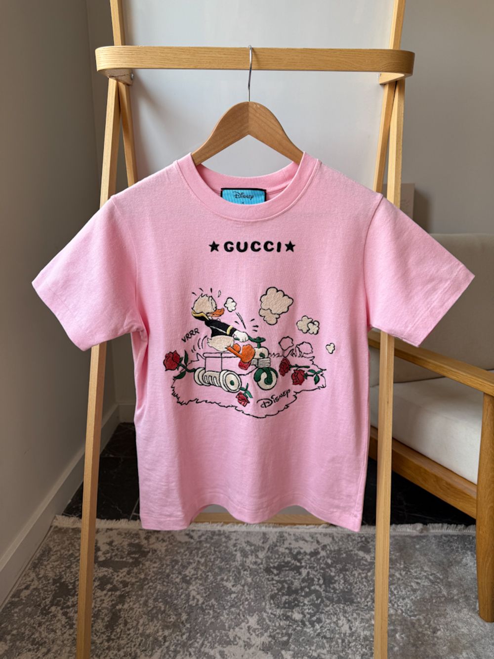 Хлопковая футболка Gucci, 152