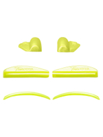 FreiAVIVER Набор глянцевых ОКРУГЛЫХ  валиков для ламинирования Curl, 4 пары, голубой