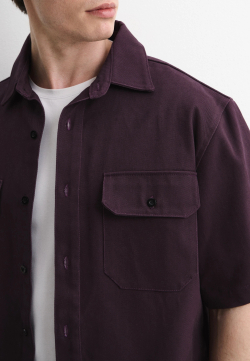 Cigar82 Shirt - deep purple