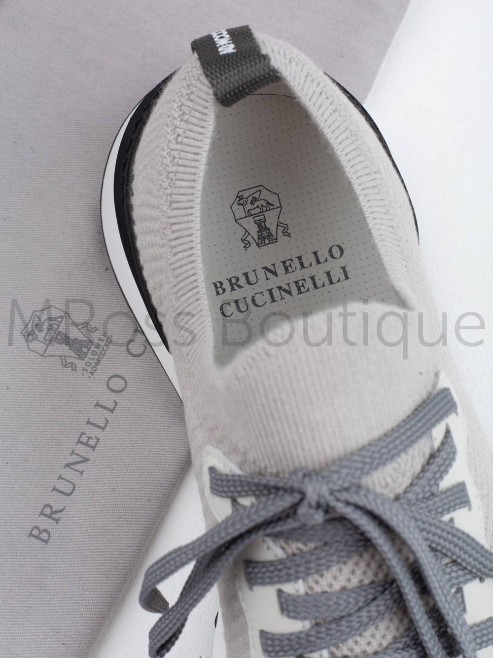 Текстильные кроссовки Brunello Cucinelli
