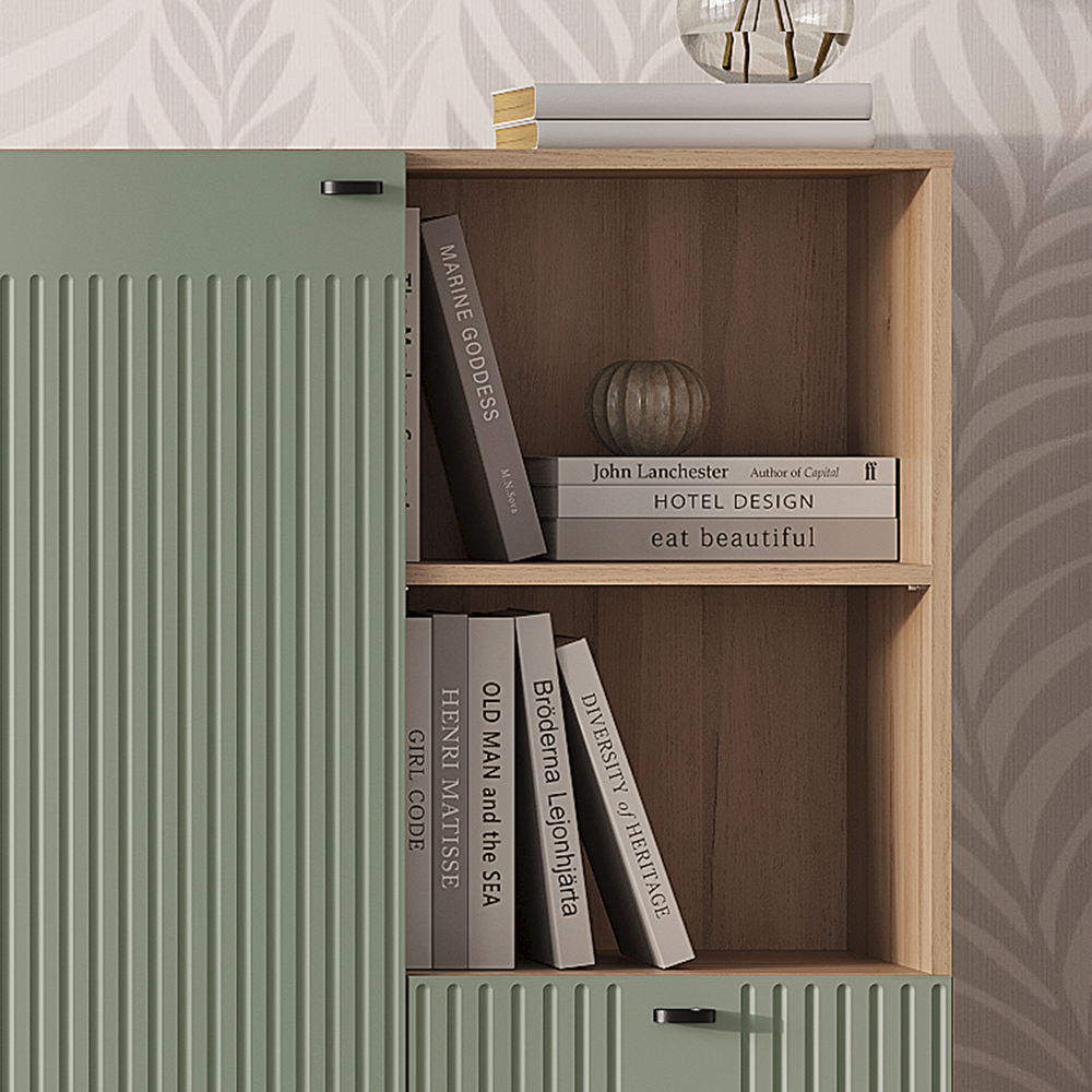 Шкаф Олива ШК-16 эвкалипт софт