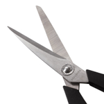 Ножницы BRAUBERG «Soft Grip», 216 мм, черно-синие, резиновые вставки, 3-х сторонняя заточка.