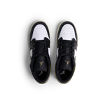 Кроссовки Jordan 1 Low GS "Black Toe Medium Olive"