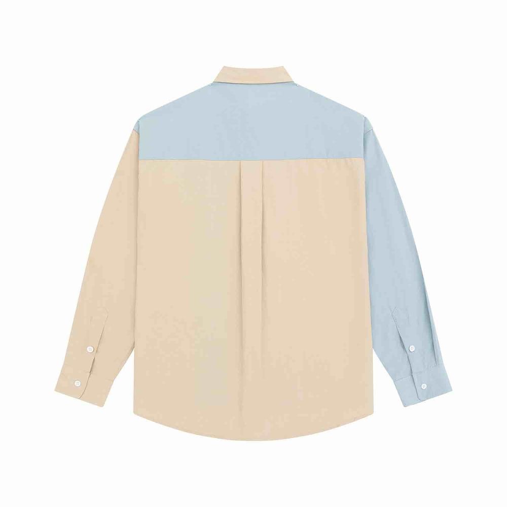 Сорочка Ymkashix Puff мужская песочный / голубой