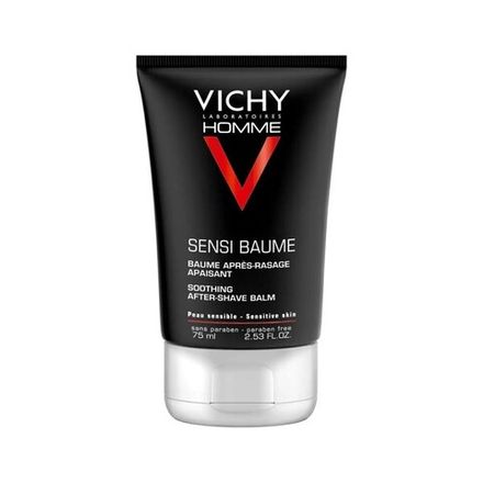 Vichy Homme Sensi Baume Успокаивающий бальзам после бритья, 75 мл