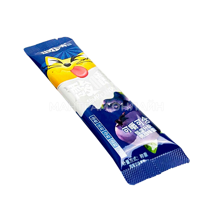 Драже с кислинкой Tianxiaoqing Sour Candy Милый котик вкус черника 10 г