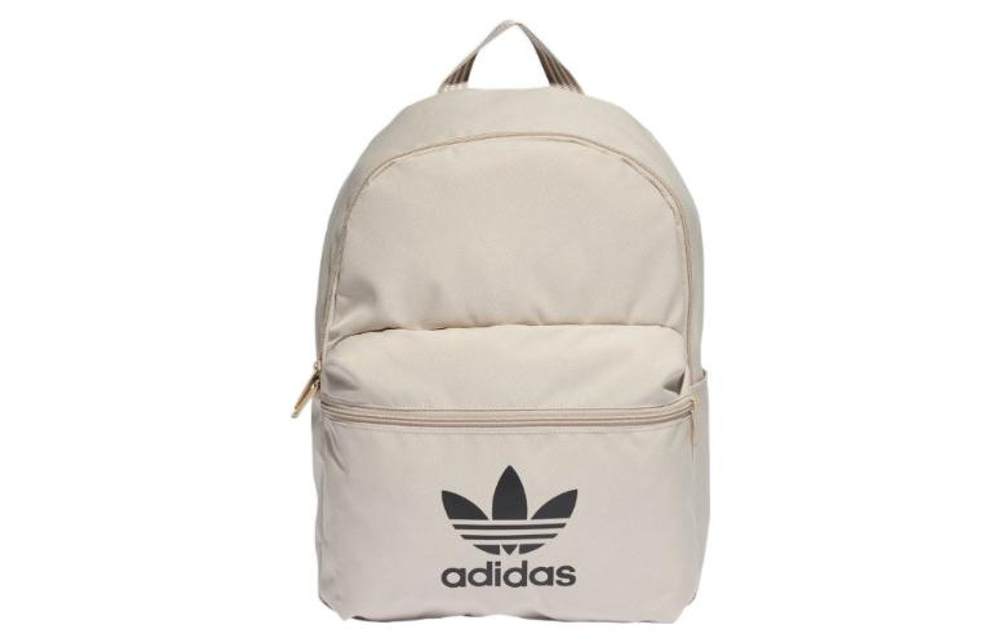 Adidas Originals Fabric Backpack Regular Unisex Beige