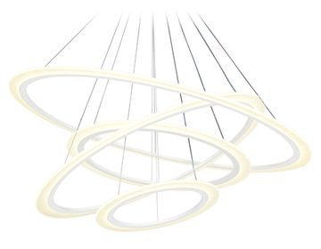 Светильник подвесной светодиодный с пультом 235W 3000K/4200K/6400K FA4363/4 WH белый Acrylica Original Ambrella