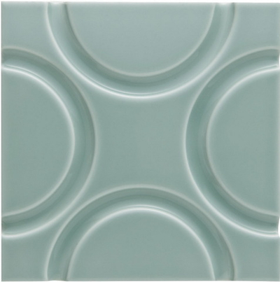 Декоративные элементы ADEX NERI Relieve Geo Sea Green